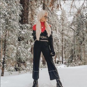 Black Utility Jumpsuit